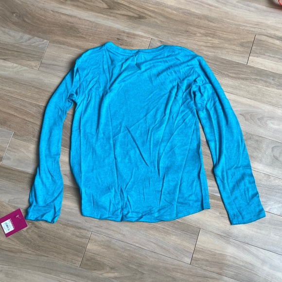 3/$12 polar bear cozy glitter graphic top w sequin casual long sleeve L 10/12 - Picture 17 of 17